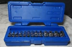(ri4) Cornwell Cbp1m 13pc Metric Socket Set 1/4 Inch Drive 6 Point Chrome Finish. Fixed Price $59.99.