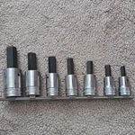 Snap-on 7-piece Set Of Hex Bit Sockets. Fixed Price $60.00.