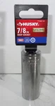 New Husky 1/2" Drive 7/8 Inch Deep Socket Sae 12 Point. Fixed Price $9.85.