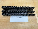 Snap-on Tools New 1/2 Drive 10-27mm Shallow Semi + Deep 54pc Impact Socket Set. Fixed Price $1999.95.