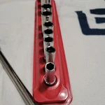 Snap-on Sfm 9mm-19mm 3/8" Drive 11 Pieces 6-points Metric Deep Socket Set (used). Fixed Price $164.25.