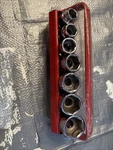 Mac Tools Xu 126-246 Universal 6pt Socket Set 3/8 Inch Drive Sae. Fixed Price $200.00.