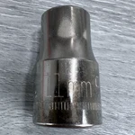 Vtg Craftsman 11mm Metric Socket 6 Point 1/2" Drive #44253 G Usa 1.5"l. Fixed Price $4.94.