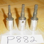 Mac Tools 3 Piece 3/8 Drive Triple Square Socket Driver Set 4mm, 6mm, 8mm. Fixed Price $55.00.