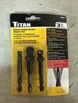 New Titan Impact Wobble Socket Adapter Set 3pc. Pn:. Fixed Price $10.00.