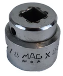 Mac Tools Usa X286 7/8" Sae Shallow Socket 3/8" Drive 6 Point Chrome Finish. Fixed Price $9.99.