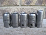 5 Pc Lot Snap-on Tools Surface Drive 6-point Power Sockets, (4) 15mm & (1) 13mm. Fixed Price $25.00.