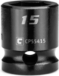 Capri Tools 15 Mm Stubby Impact Socket, 1/2 In. Drive, 6-point, Metric. Fixed Price $11.27.