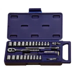 Williams Jhw50661b 1/4" Drive Metric/sae 6-point Socket Set 27-piece. Fixed Price $65.45.