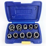 Irwin Tools Usa 10pc 3/8 To 3/4-19mm Bolt Extractor Set + Case. Fixed Price $60.99.