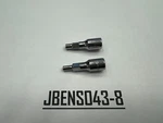 Snap-on Tools Usa New 2pc 1/4" Drive Chrome Magnetic Adapter Extension Set. Fixed Price $74.95.