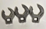 Mac Tools Chb22 (11/16), Chb24 (3/4), Chb26 (13/16) - Crowfoot Wrenches. Fixed Price $21.99.