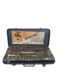 Vtg Wilmar 1/4" & 3/8 Drive Combination Socket Set Ratchet Case Metric Sae. Fixed Price $26.99.
