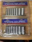 American Tool 2- 9 Pc Socket Set 1- Is Sae Metric 10-11-12-13-14-16-17-19. Fixed Price $29.99.