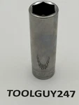 Snap On Tools Usa 1/2" Drive 19mm Metric 6 Point Deep Chrome Socket Tsm19 New. Fixed Price $61.16.