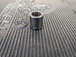 #bh077 Cornwell 22mm Pm-3122 1/2" Drive Semi Deep Socket. Fixed Price $14.95.