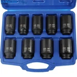 Deep Impact Socket Tool 9pcs/set 1/2" Drive Metric Axle Hub Nut 29-38mm. Fixed Price $32.18.