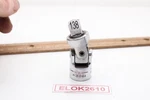 Craftsman V- 43261 3/8" Drive Chrome Swivel Universal Joint Socket Usa. Fixed Price $12.99.