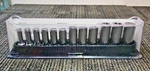 Snap-on Tools 212ysfsmy 12pc Metric Flank Drive Xtra Deep Socket Set(8-19mm). Fixed Price $229.99.