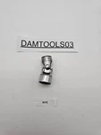 Snap On Tools Fs18a 3/8 Dr. 6 Point 9/16 Sae Shallow Chrome Swivel Socket Usa. Fixed Price $15.98.
