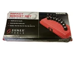 Sunex 8pc 1/2" Internal Star Impact Sockets Bits Set Tools Drive Male New 2690s. Fixed Price $53.26.