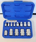 Cornwell Cbstxi13023s 13pc 1/4 , 3/8 & 1/2 Dr. Inverted Star Bit Socket Set. Fixed Price $74.66.