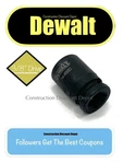 Dewalt Easy Read 3/8" Drive 9/16" In Shallow 6 Point Black Impact Socket 74-482. Fixed Price $10.99.