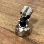 Matco Au166 1/4" Drive 6 Point Sae 1/2"shallow Universal Swivel Socket. Fixed Price $19.00.
