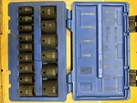 Cornwell Tools Blue Power Cbpi3 1/2 Drive Sae Shallow Impact Socket Set.. Fixed Price $100.00.
