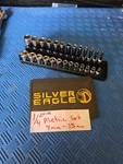 Matco Tools Silver Eagle 26 Pc 1/4 Dr Metric Socket Set Deep And Shallow New. Fixed Price $124.99.
