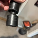 Snap On Tools 22mm 1/2 Drive Impact Flex Socket Look Iplm22c. Fixed Price $85.00.