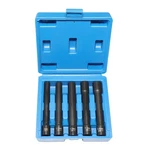 Dptool 5pcs 3/8'' Drive 12 Point Metric Extra Deep Impact Socket Set - 8mm,.... Fixed Price $48.99.