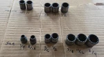 Craftsman 3/8 Dr Metric 13 18mm Sae 1/4 3/4 Socket Set Universal Maxx Knurled. Fixed Price $34.00.