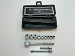 John Deere Usa Made Ty3324 13pc 3/8 Drive Socket Ratchet Extension Set Complete. Fixed Price $379.99.