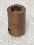 Williams 22-614 Bronze Safety Socket 3/8" Drive 6-pt. 7/16-inch Made In Usa. Fixed Price $62.99.