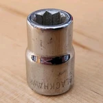 Blackhawk Proto 31110 3/8 Drive Sae 5/16" 8pt Chrome Socket - Made In Usa. Fixed Price $7.00.