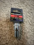 Gearwrench 80746 11mm Socket 1/2" Drive 12 Point Standard Metric. Fixed Price $9.99.