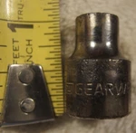 7 Mm,gearwrench 3/8 Inch Drive 6 Point Metric Socket Vtg Tool, 80375g. Fixed Price $2.50.
