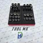 Snap-on Tools 36pc 3/8" Drive Metric & Sae Swivel Socket Set 222sfsumfr 214fsufr. Fixed Price $2795.00.