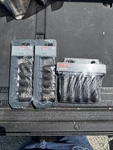 (15)pc Sears Craftsman Nos Evolv Impact Socket Set Metric Sae 1/2 Drive. Fixed Price $59.00.
