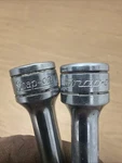 Snap-on Usa 3/8" Drive 12 Point Sae Size 1/4" Flank Deep Socket Mpn Sf081. Fixed Price $10.00.