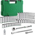 Sk 1/4" Drive Socket Set With 216-p Quick-release Ratchet, 50-piece, One Size. Fixed Price $132.99.
