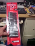 Craftsman 1/2" Drive 11 Piece Metric Deep Well Sockets Cmmt12049. Fixed Price $45.00.