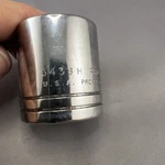 Vintage Proto Professional 5438 H Socket, 1/2" Drive, 6 Point, 1 3/16" Usa. Fixed Price $15.97.