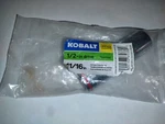 Kobalt 1/2 Inch Drive 11/16" Sae 12 Point Deep Socket 0337753 New Red Line. Fixed Price $11.99.