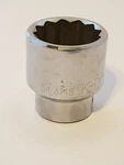 Used K-d 543148 3/4" Drive 1-1/2" Socket, 12-point, Usa, Polished Chrome. Fixed Price $15.00.