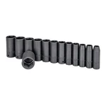 Pittsburgh 1/2 Drive Sae Impact Deep Socket Set 13 Pc Chrome Vanadium Steel. Fixed Price $49.99.