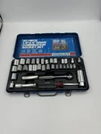 Vtg Medalist Socket Set Metal Box Ratchet Breaker Extension Sockets Chrome. Fixed Price $24.95.