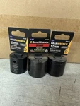 New Gearwrench Impact Socket 1/2 Drive 6pt. 3pc. 30mm 31mm 32mm. Fixed Price $30.00.
