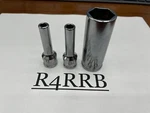 Snap-on Tools Usa New 3pc Add On 3/8" Drive Fdx Deep Socket Lot Set 6mm 7mm 20mm. Fixed Price $149.95.